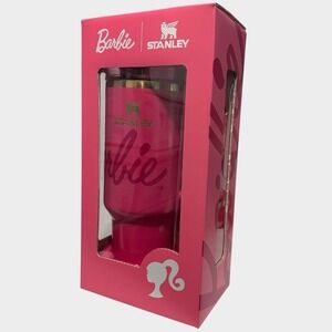 Barbie x Stanley 40oz Tumbler Quencher 65th Anniversary Limited Edition Pink New